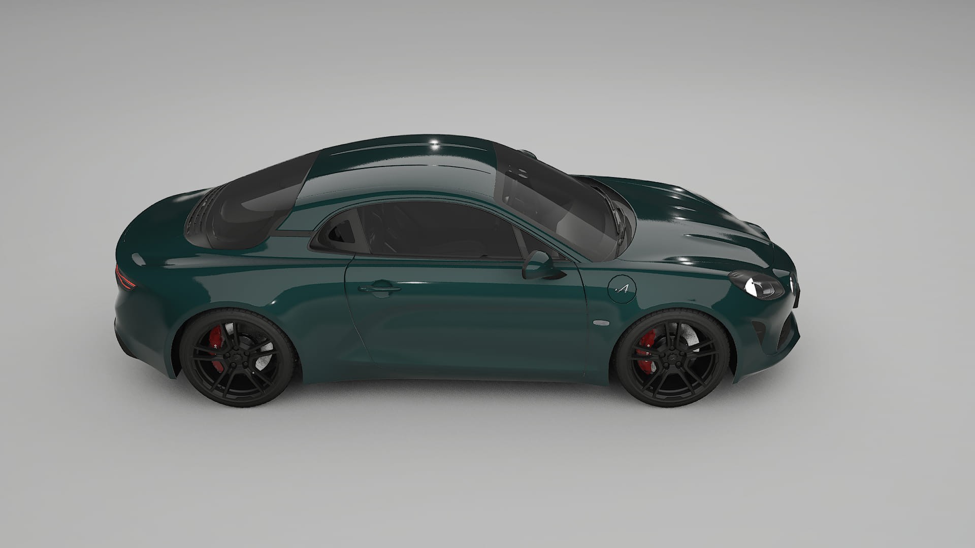 Renault Alpine A110 Film de Protecție pentru Vopsea TPU | INFERNO PPF cu Schimbare de Culoare – Kit Complet Predecupat