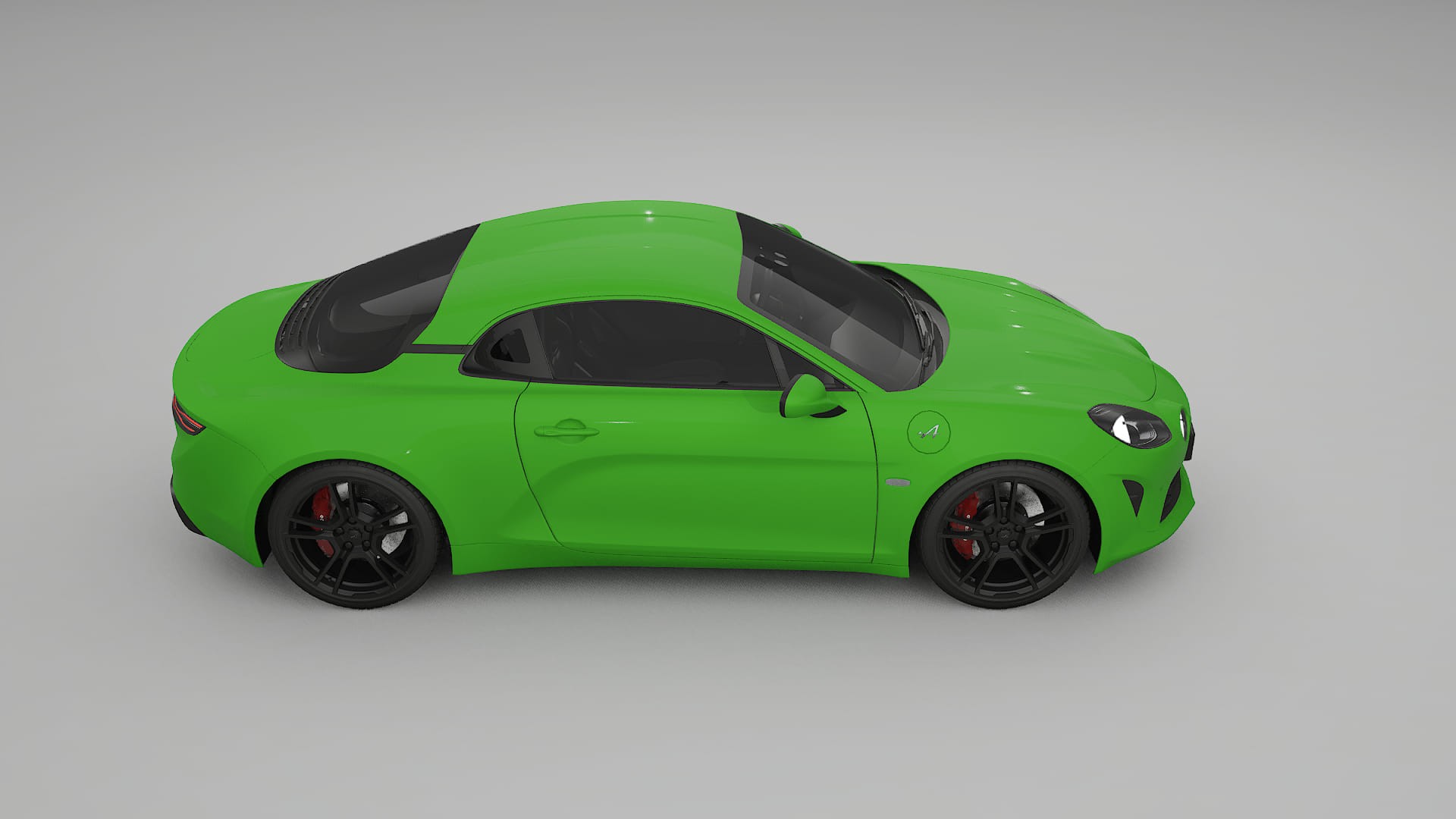 Renault Alpine A110 Film de Protecție pentru Vopsea TPU | VENOM PPF cu Schimbare de Culoare – Kit Complet Predecupat