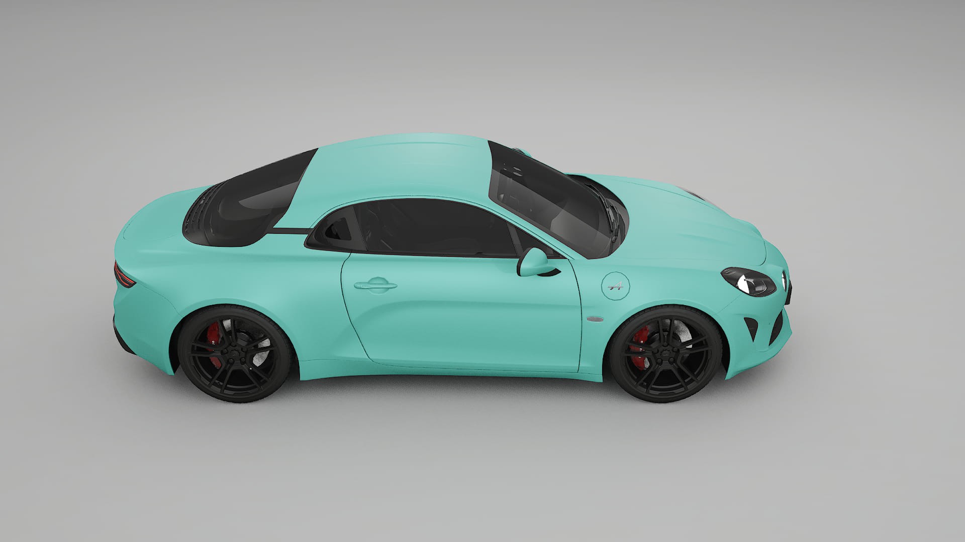 Renault Alpine A110 Film de Protecție pentru Vopsea TPU | FROST PPF cu Schimbare de Culoare – Kit Complet Predecupat