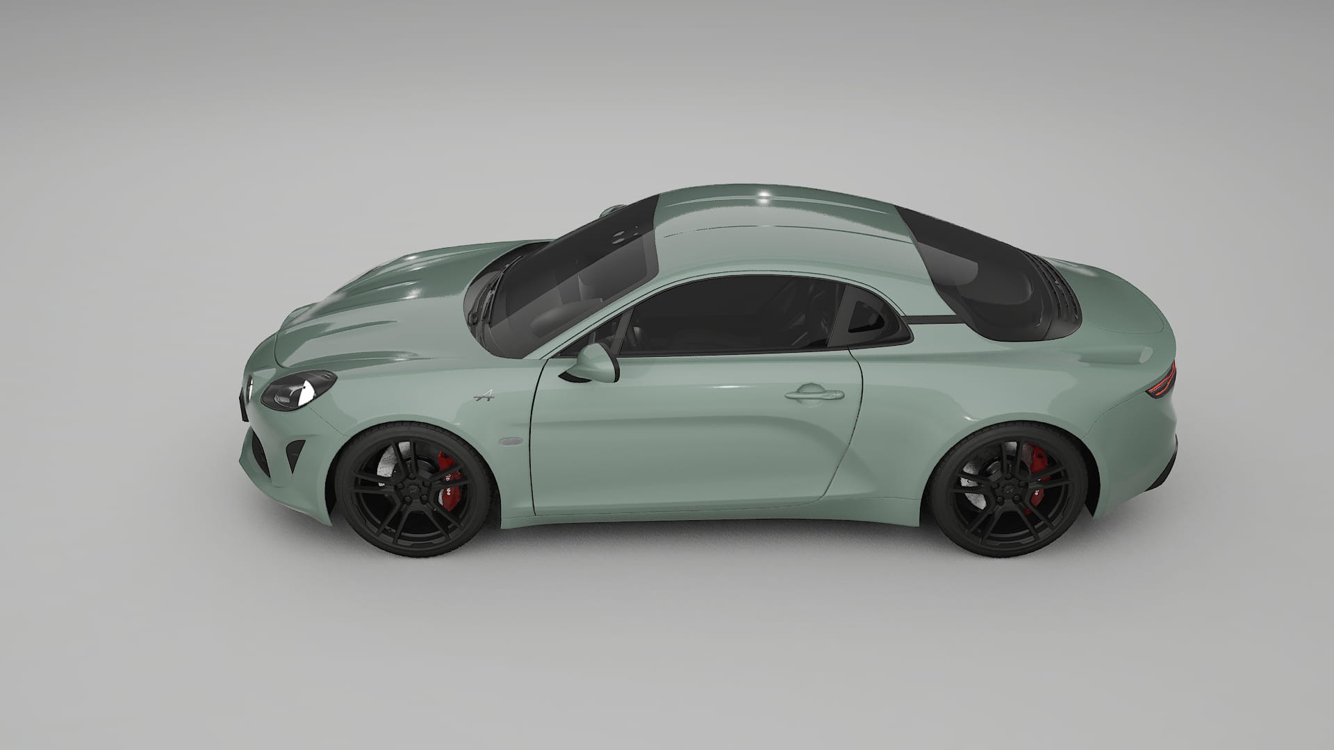 Renault Alpine A110 Film de Protecție pentru Vopsea TPU | CINDER PPF cu Schimbare de Culoare – Kit Complet Predecupat