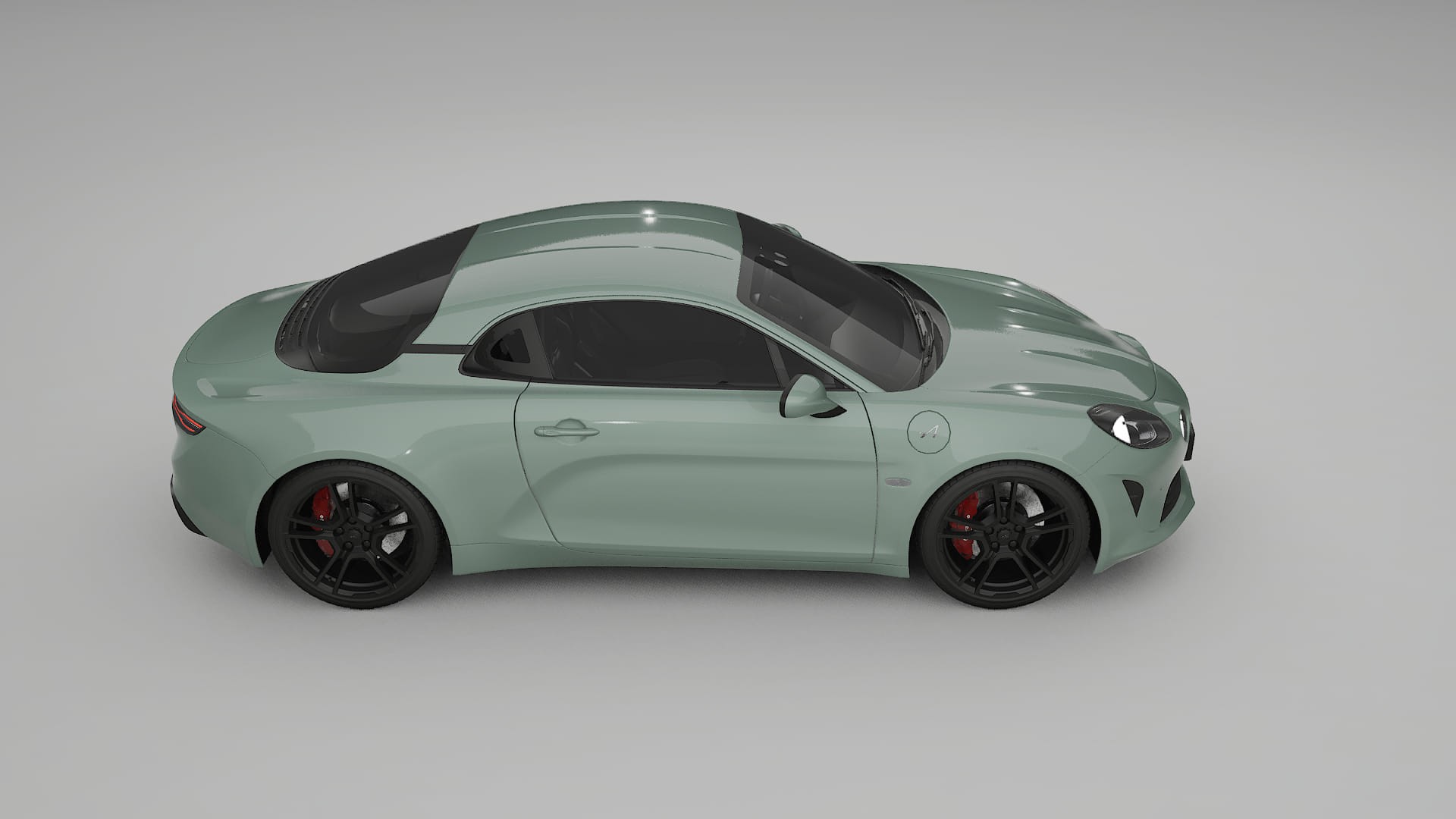 Renault Alpine A110 Film de Protecție pentru Vopsea TPU | CINDER PPF cu Schimbare de Culoare – Kit Complet Predecupat