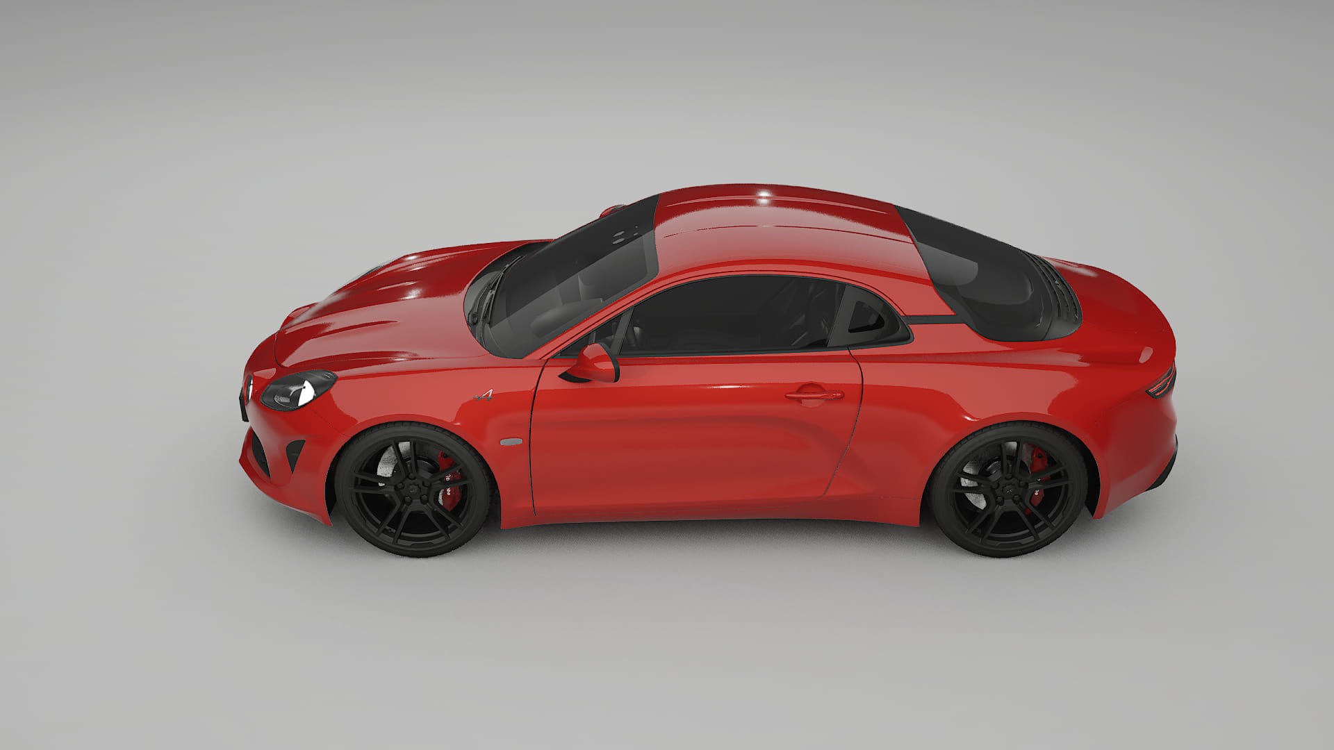 Renault Alpine A110 Film de Protecție pentru Vopsea TPU | BLAZE PPF cu Schimbare de Culoare – Kit Complet Predecupat