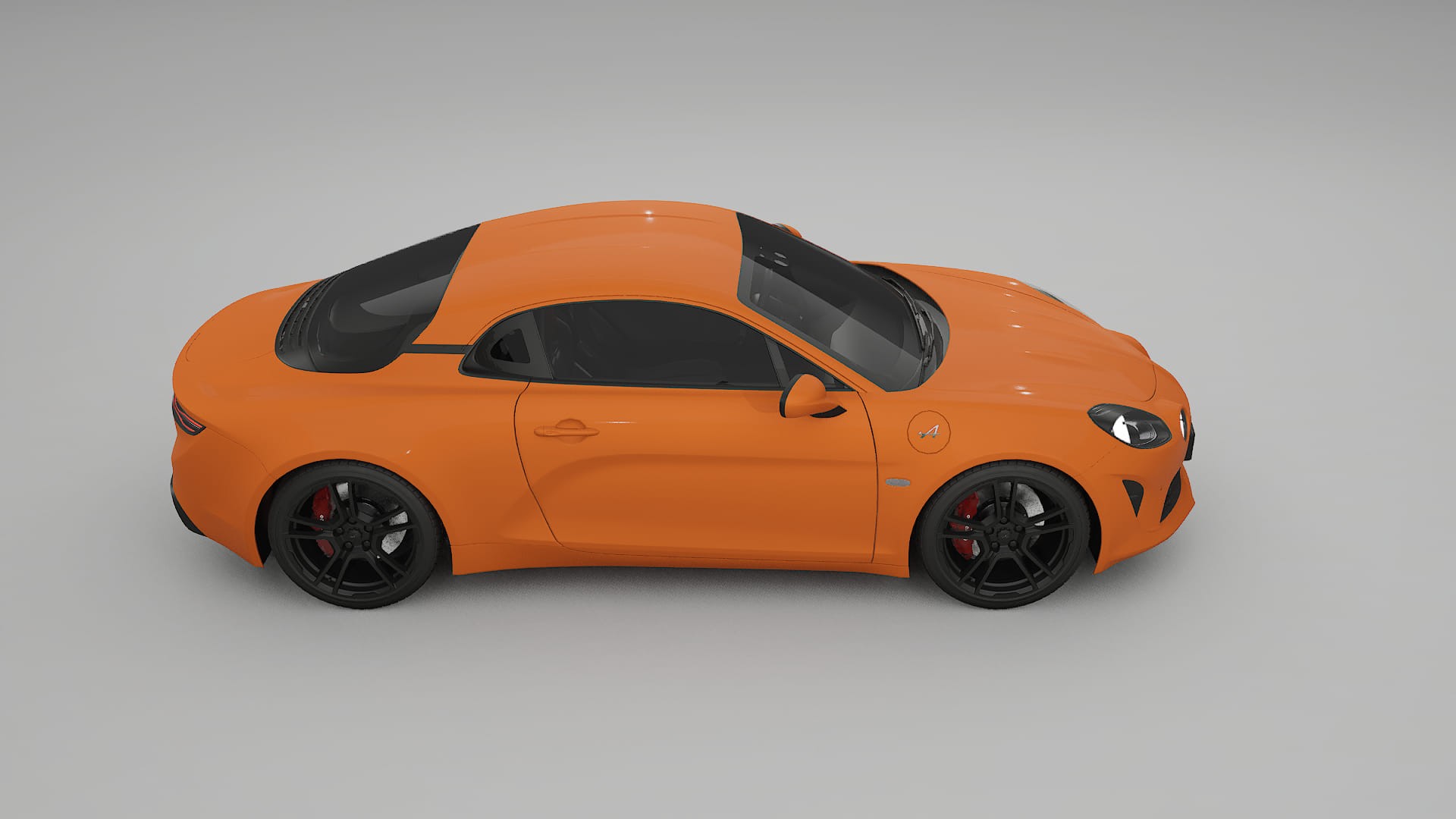 Renault Alpine A110 Film de Protecție pentru Vopsea TPU | ROCKET PPF cu Schimbare de Culoare – Kit Complet Predecupat