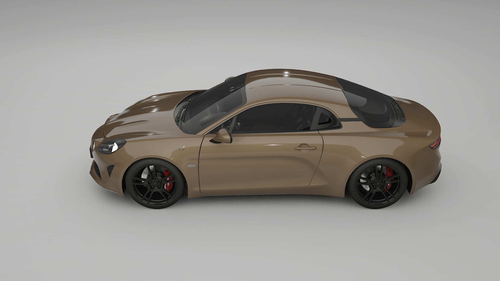 Renault Alpine A110 Film de Protecție pentru Vopsea TPU | SAHARA PPF cu Schimbare de Culoare – Kit Complet Predecupat