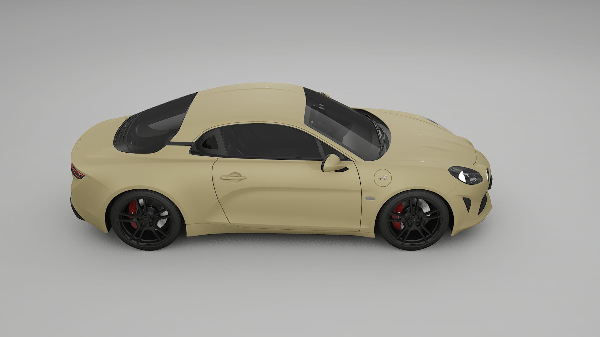 Renault Alpine A110 Film de Protecție pentru Vopsea TPU | SAND PPF cu Schimbare de Culoare – Kit Complet Predecupat