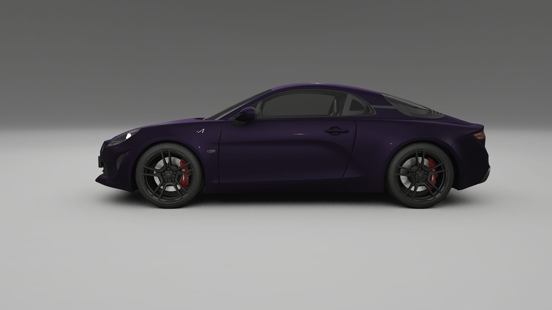 Renault Alpine A110 Film de Protecție pentru Vopsea TPU | VIOLET PPF cu Schimbare de Culoare – Kit Complet Predecupat