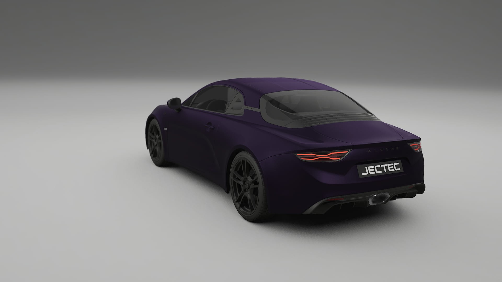 Renault Alpine A110 Film de Protecție pentru Vopsea TPU | VIOLET PPF cu Schimbare de Culoare – Kit Complet Predecupat