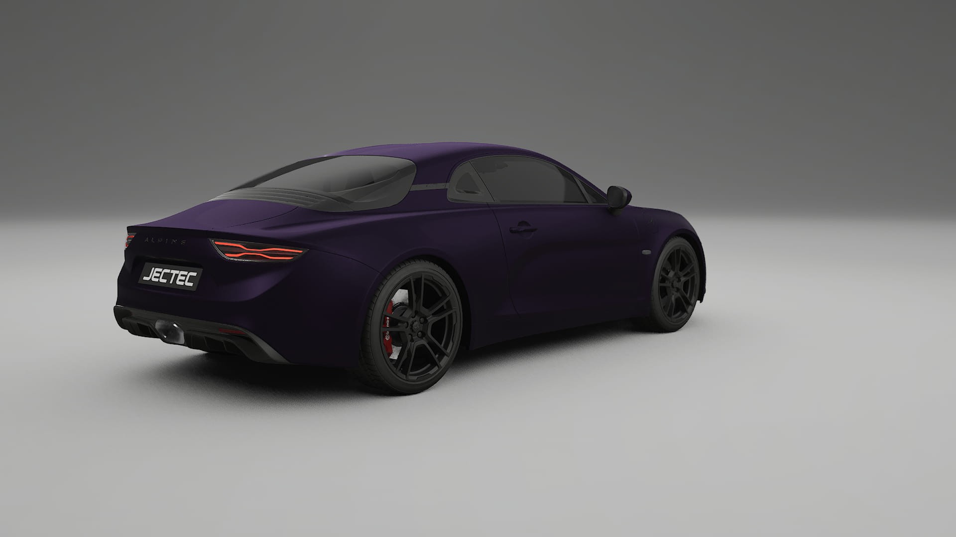 Renault Alpine A110 Film de Protecție pentru Vopsea TPU | VIOLET PPF cu Schimbare de Culoare – Kit Complet Predecupat