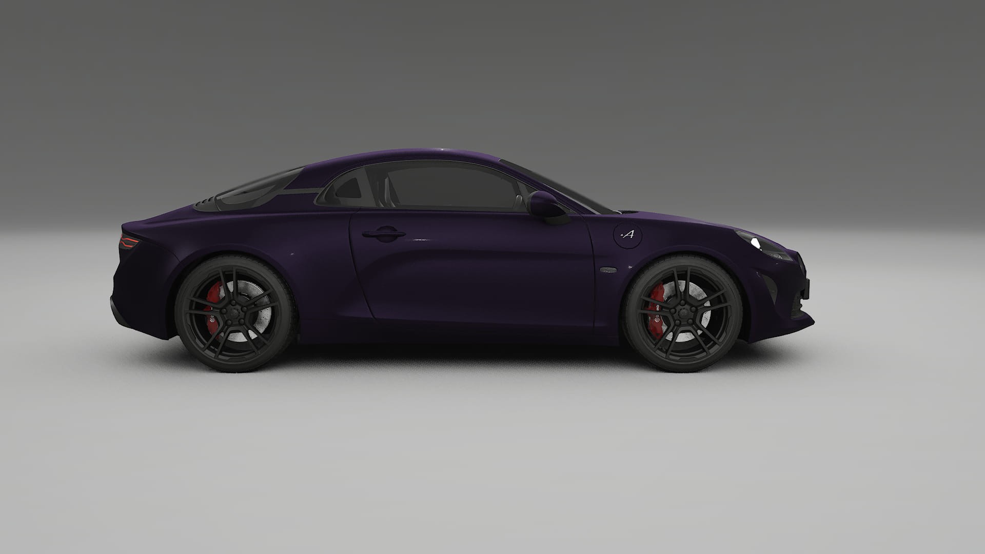 Renault Alpine A110 Film de Protecție pentru Vopsea TPU | VIOLET PPF cu Schimbare de Culoare – Kit Complet Predecupat