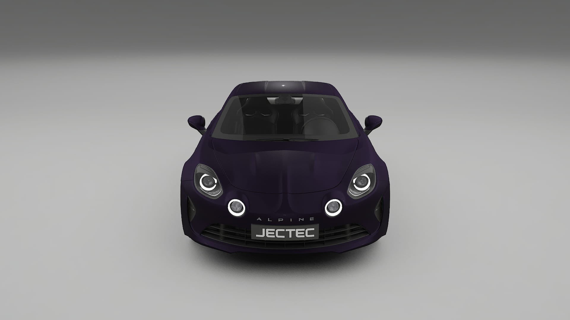 Renault Alpine A110 Film de Protecție pentru Vopsea TPU | VIOLET PPF cu Schimbare de Culoare – Kit Complet Predecupat