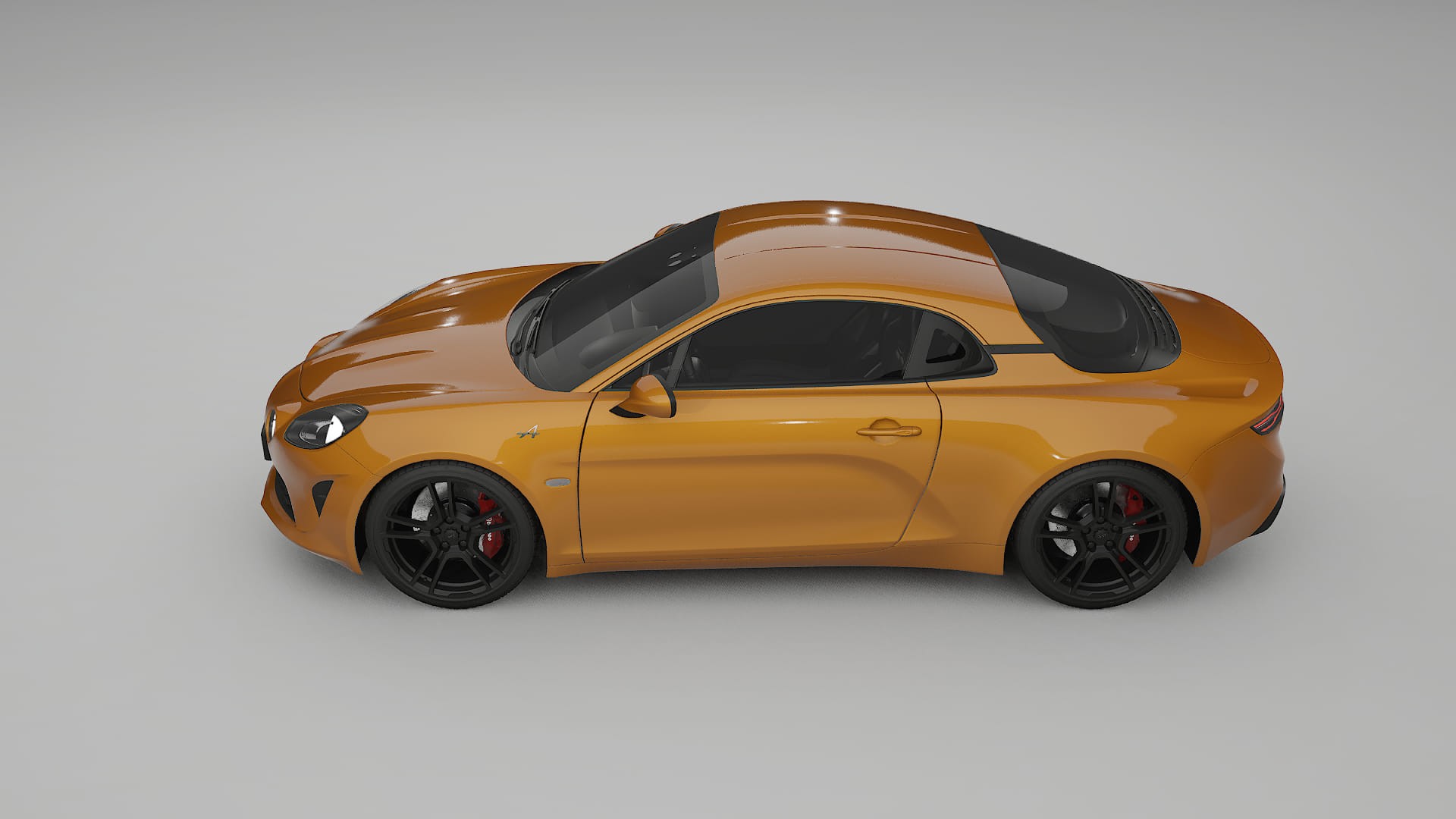 Renault Alpine A110 Film de Protecție pentru Vopsea TPU | DAISY PPF cu Schimbare de Culoare – Kit Complet Predecupat