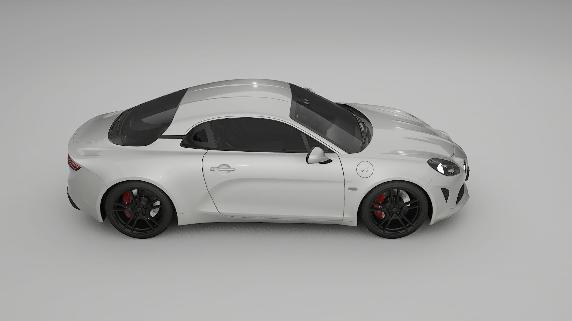 Renault Alpine A110 Film de Protecție pentru Vopsea TPU | PEARL PPF cu Schimbare de Culoare – Kit Complet Predecupat