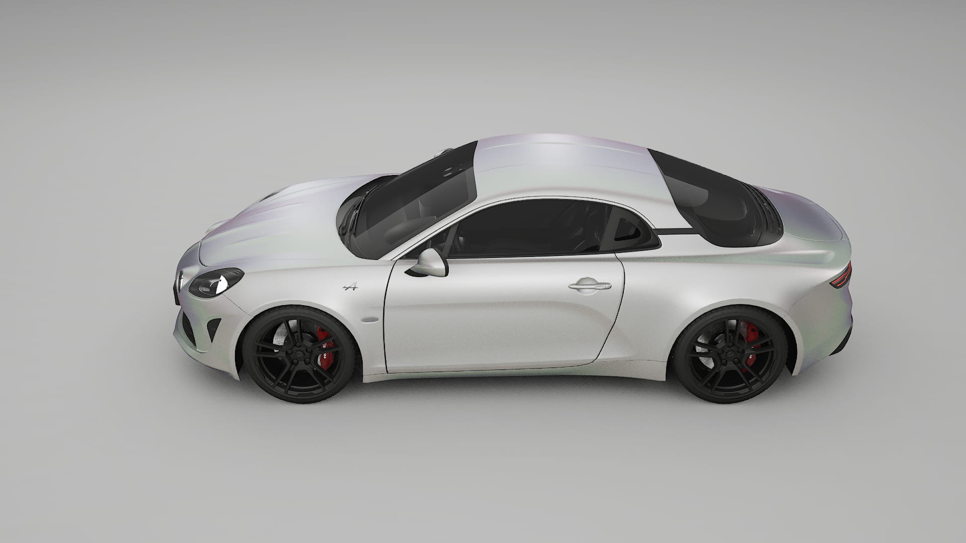 Renault Alpine A110 Film de Protecție pentru Vopsea TPU | NEBULA PPF cu Schimbare de Culoare – Kit Complet Predecupat