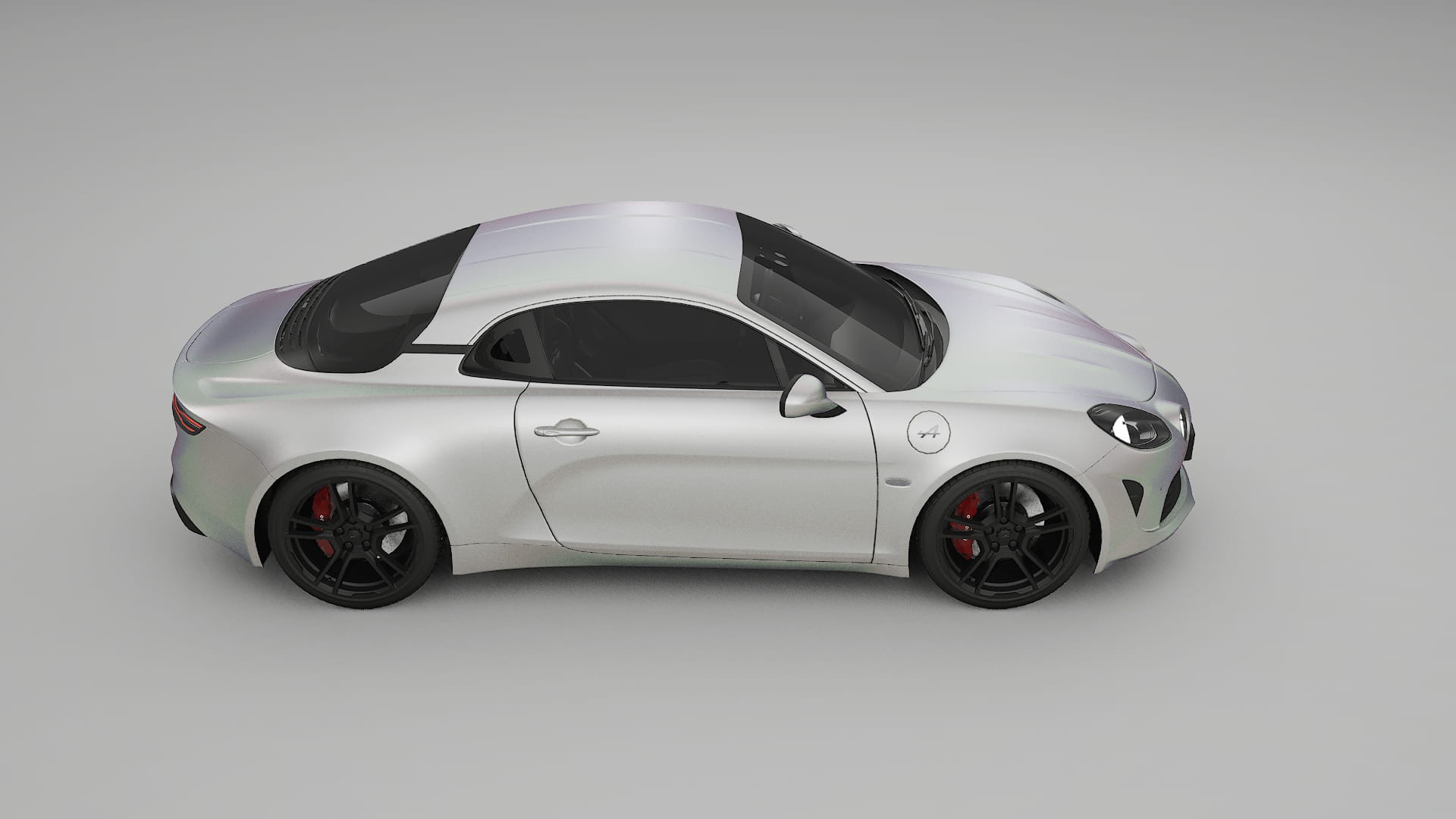 Renault Alpine A110 Film de Protecție pentru Vopsea TPU | NEBULA PPF cu Schimbare de Culoare – Kit Complet Predecupat