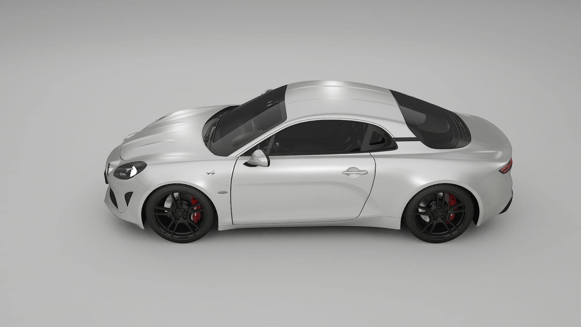 Renault Alpine A110 Film de Protecție pentru Vopsea TPU | OPAL PPF cu Schimbare de Culoare – Kit Complet Predecupat