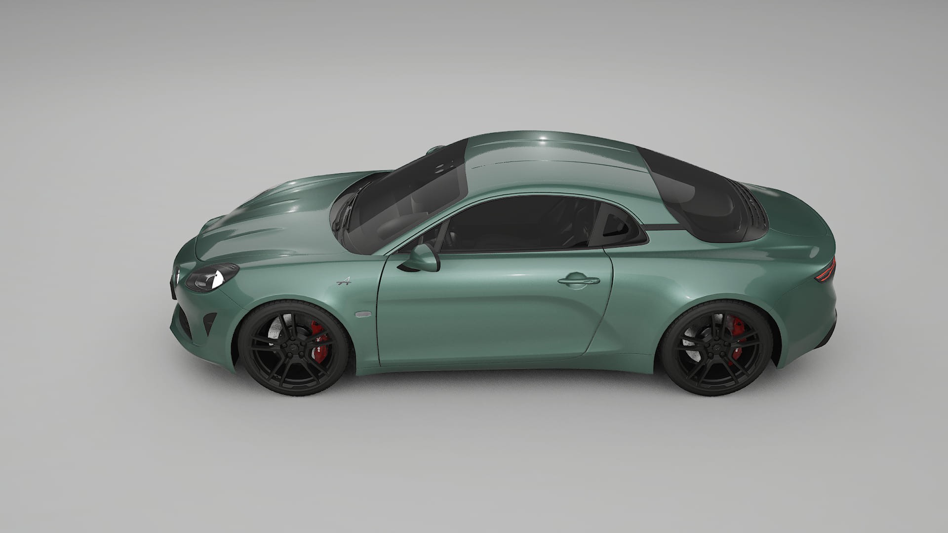 Renault Alpine A110 Film de Protecție pentru Vopsea TPU | EVERGREEN PPF cu Schimbare de Culoare – Kit Complet Predecupat