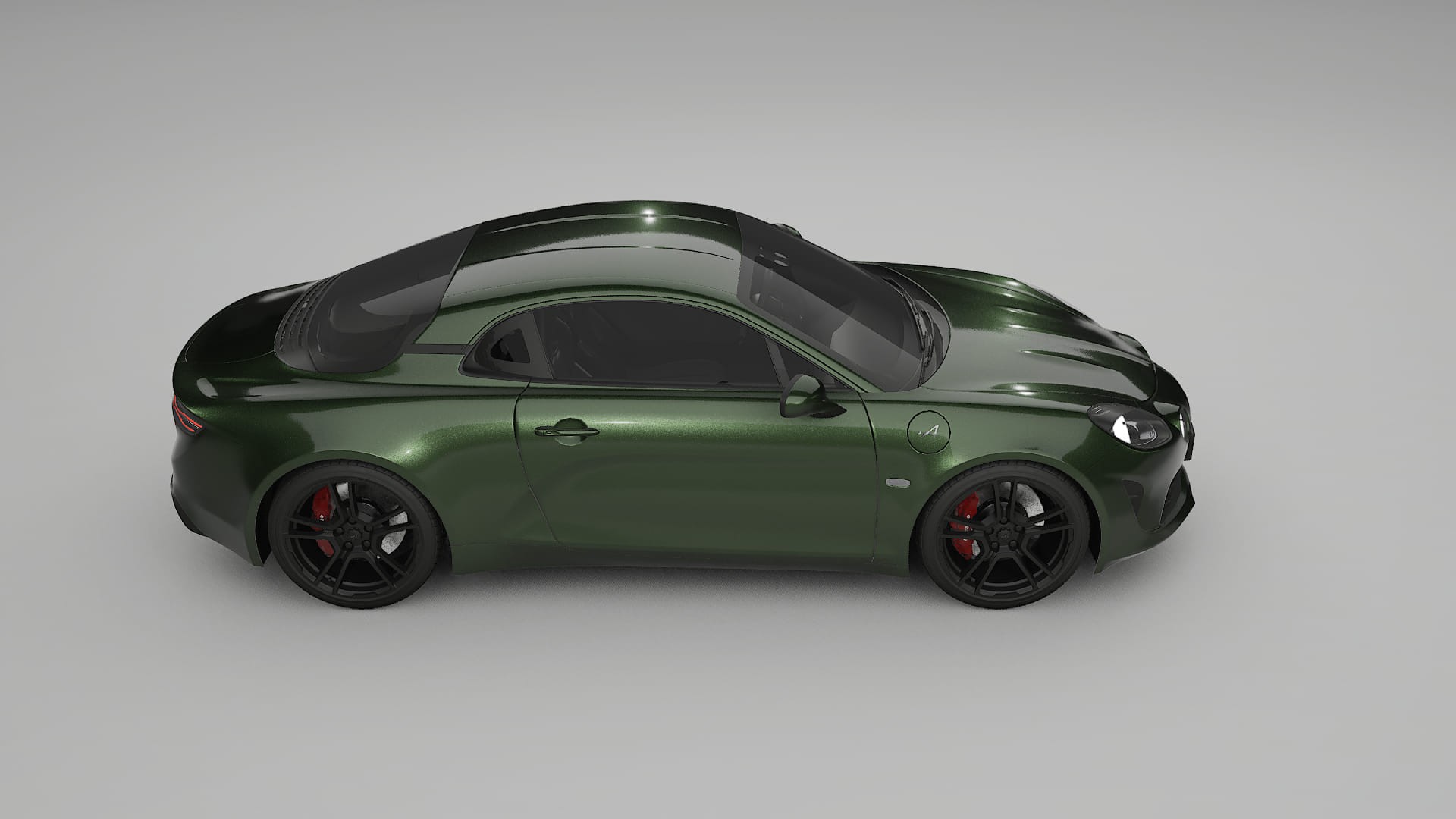 Renault Alpine A110 Film de Protecție pentru Vopsea TPU | LAGOON PPF cu Schimbare de Culoare – Kit Complet Predecupat