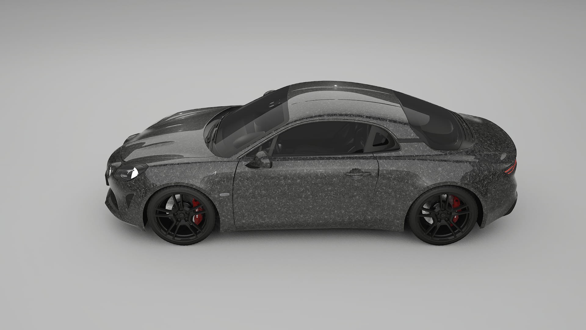 Renault Alpine A110 Film de Protecție pentru Vopsea TPU | FORGED S PPF cu Schimbare de Culoare – Kit Complet Predecupat