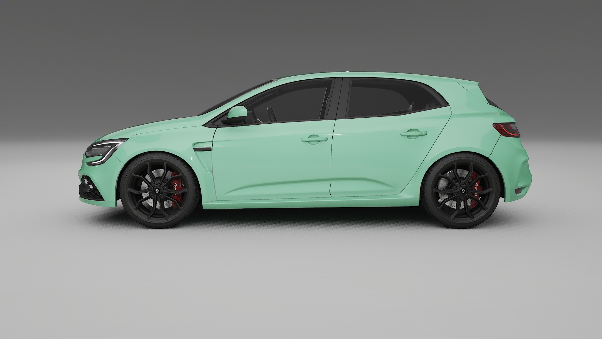 Renault Megane RS IV Film de Protecție pentru Vopsea TPU | DUSTY PPF cu Schimbare de Culoare – Kit Complet Predecupat