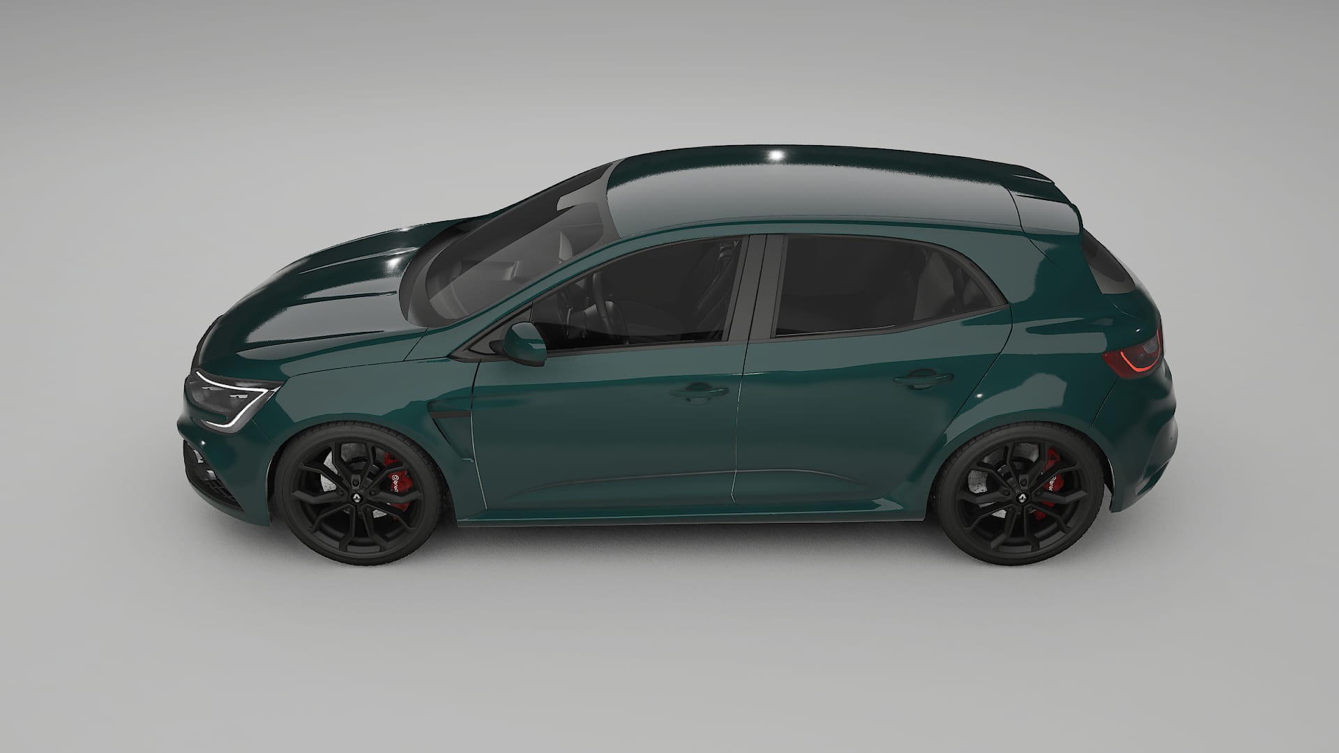 Renault Megane RS IV Film de Protecție pentru Vopsea TPU | INFERNO PPF cu Schimbare de Culoare – Kit Complet Predecupat