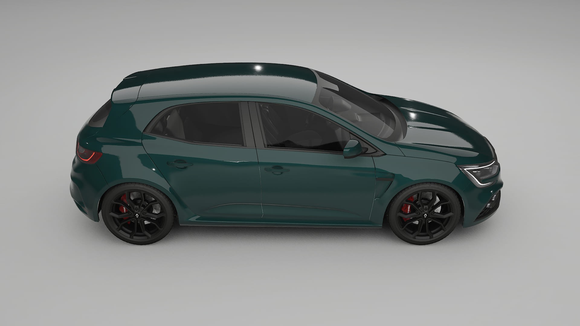 Renault Megane RS IV Film de Protecție pentru Vopsea TPU | INFERNO PPF cu Schimbare de Culoare – Kit Complet Predecupat