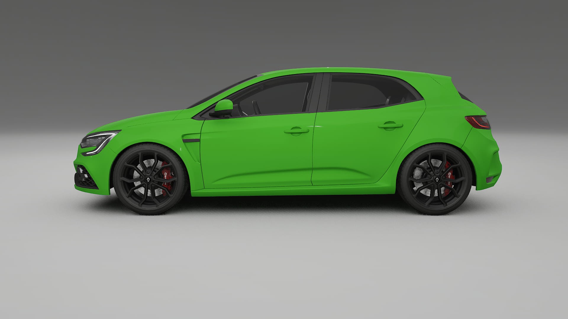 Renault Megane RS IV Film de Protecție pentru Vopsea TPU | VENOM PPF cu Schimbare de Culoare – Kit Complet Predecupat