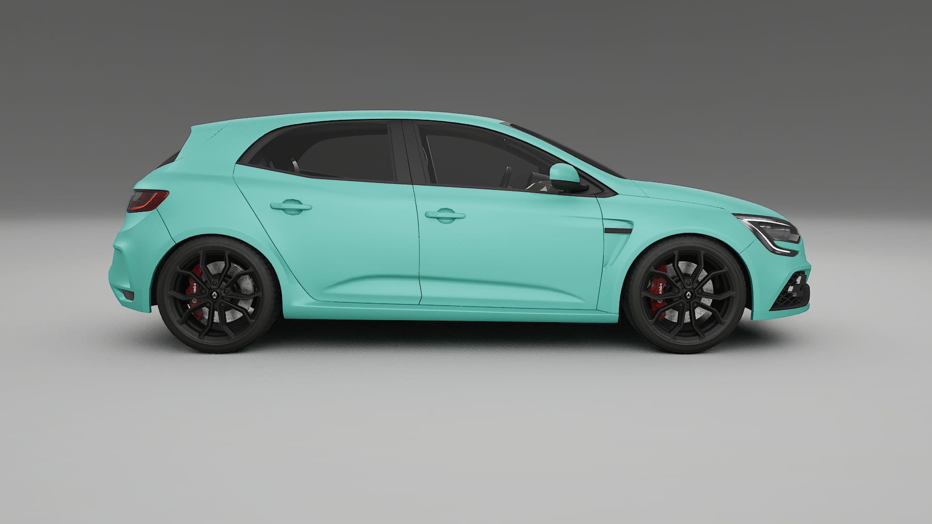 Renault Megane RS IV Film de Protecție pentru Vopsea TPU | FROST PPF cu Schimbare de Culoare – Kit Complet Predecupat