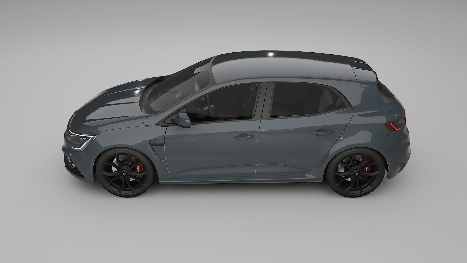 Renault Megane RS IV Film de Protecție pentru Vopsea TPU | GRANITE PPF cu Schimbare de Culoare – Kit Complet Predecupat