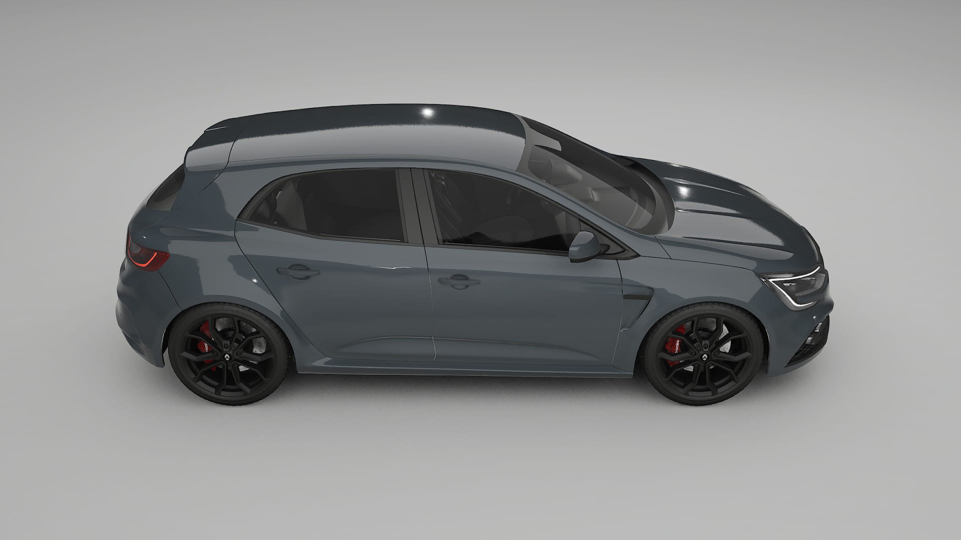 Renault Megane RS IV Film de Protecție pentru Vopsea TPU | GRANITE PPF cu Schimbare de Culoare – Kit Complet Predecupat