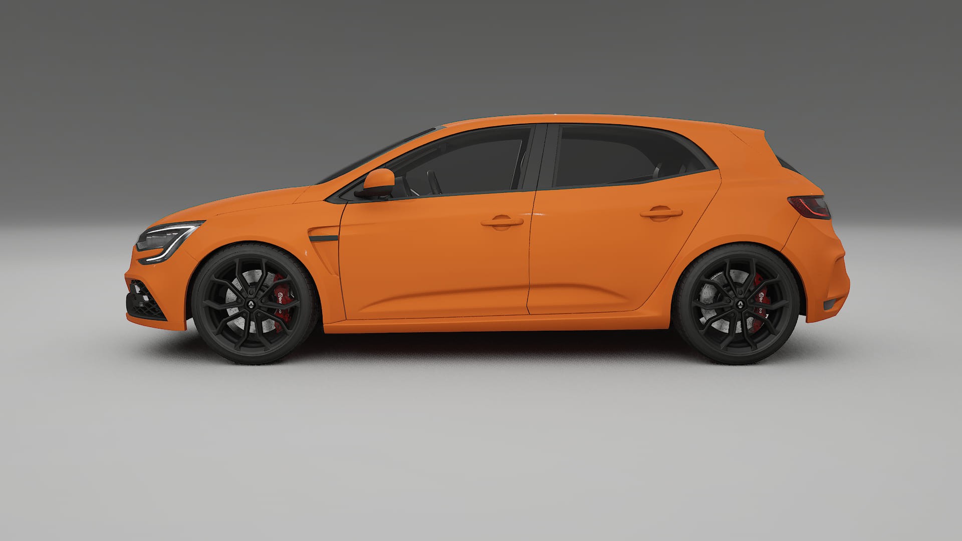 Renault Megane RS IV Film de Protecție pentru Vopsea TPU | ROCKET PPF cu Schimbare de Culoare – Kit Complet Predecupat