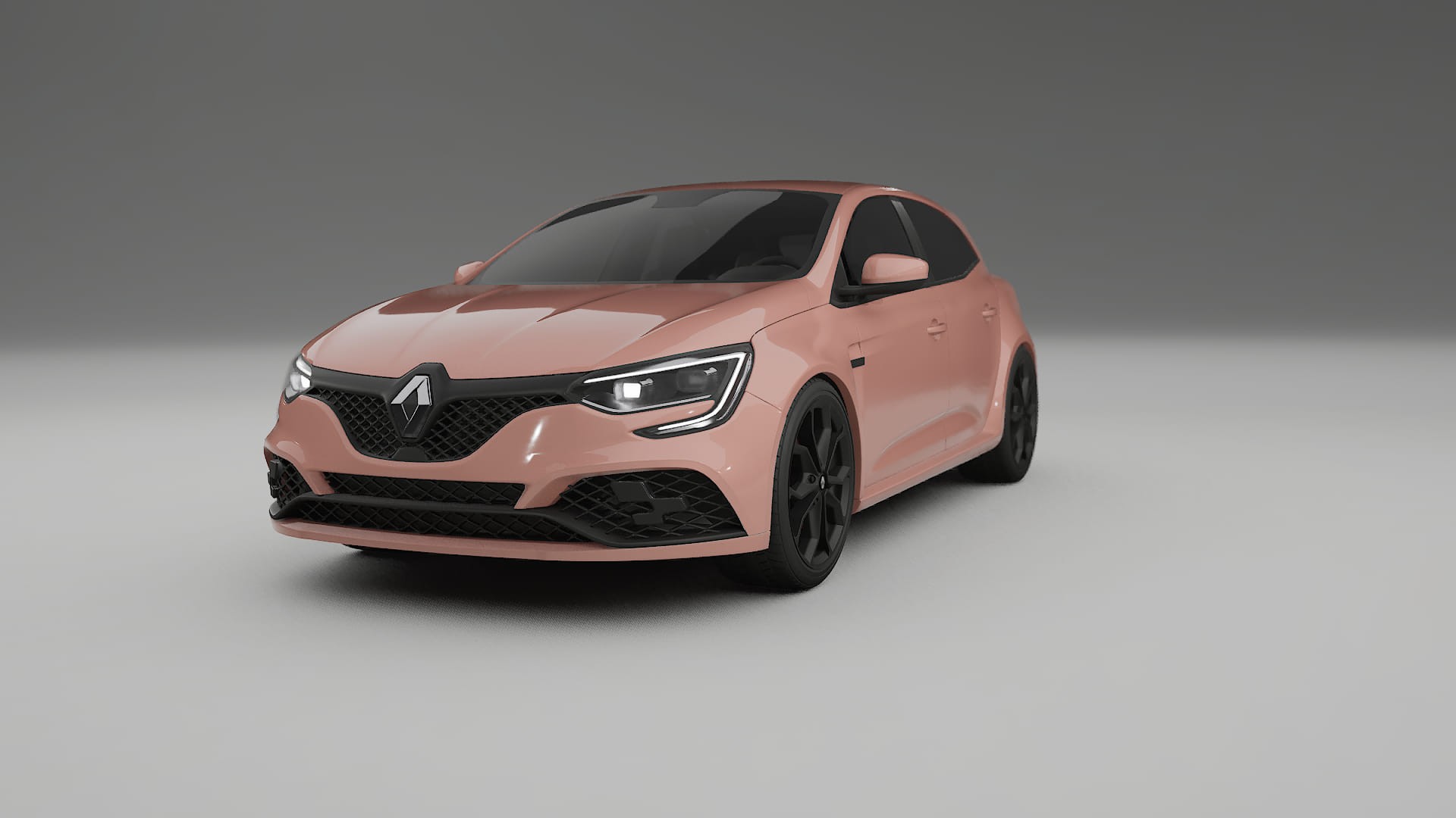Renault Megane RS IV Film de Protecție pentru Vopsea TPU | BLUSH PPF cu Schimbare de Culoare – Kit Complet Predecupat
