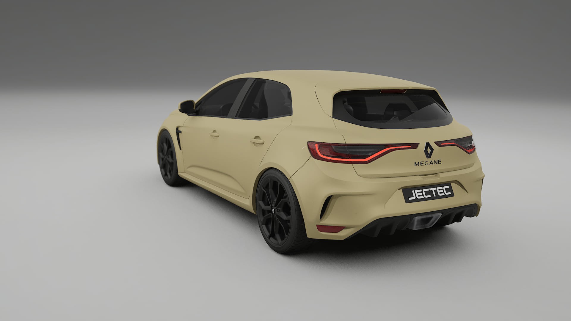Renault Megane RS IV Film de Protecție pentru Vopsea TPU | SAND PPF cu Schimbare de Culoare – Kit Complet Predecupat