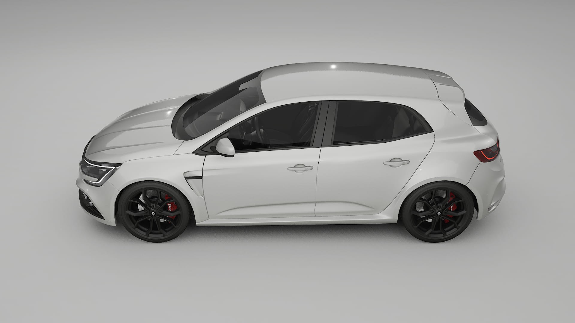 Renault Megane RS IV Film de Protecție pentru Vopsea TPU | PEARL PPF cu Schimbare de Culoare – Kit Complet Predecupat