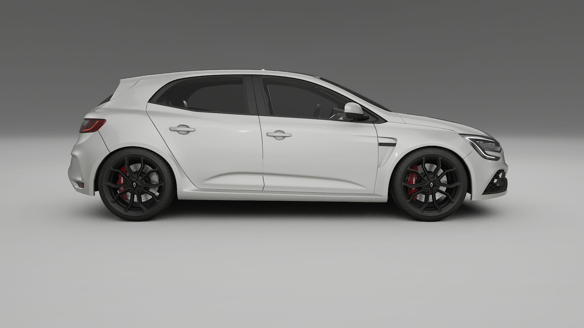 Renault Megane RS IV Film de Protecție pentru Vopsea TPU | PEARL PPF cu Schimbare de Culoare – Kit Complet Predecupat