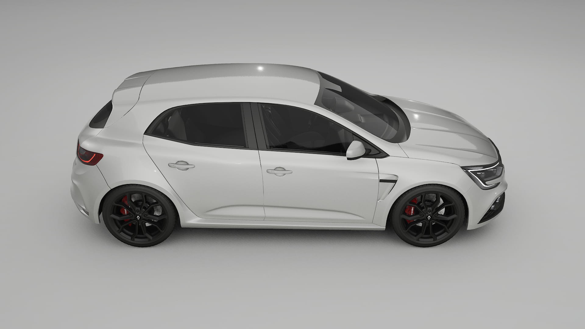 Renault Megane RS IV Film de Protecție pentru Vopsea TPU | PEARL PPF cu Schimbare de Culoare – Kit Complet Predecupat