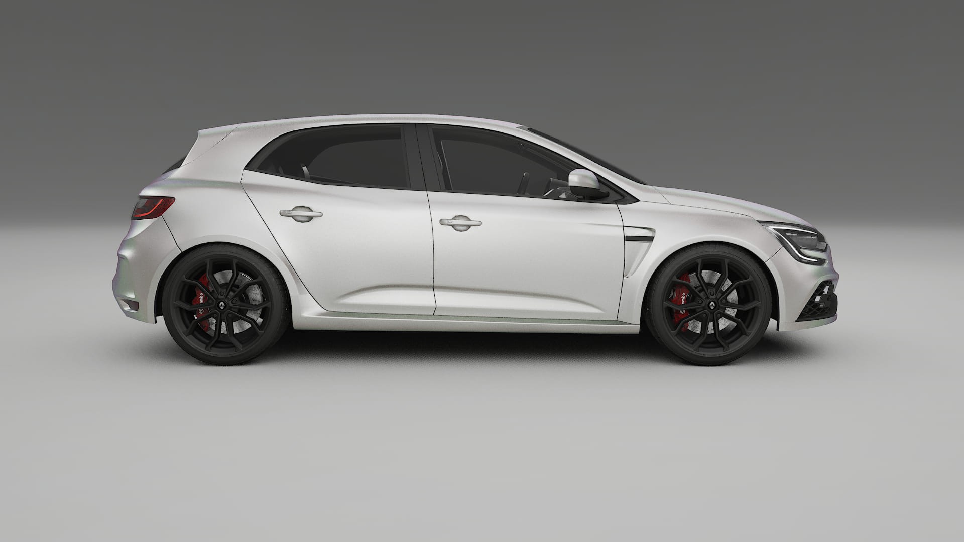 Renault Megane RS IV Film de Protecție pentru Vopsea TPU | NEBULA PPF cu Schimbare de Culoare – Kit Complet Predecupat