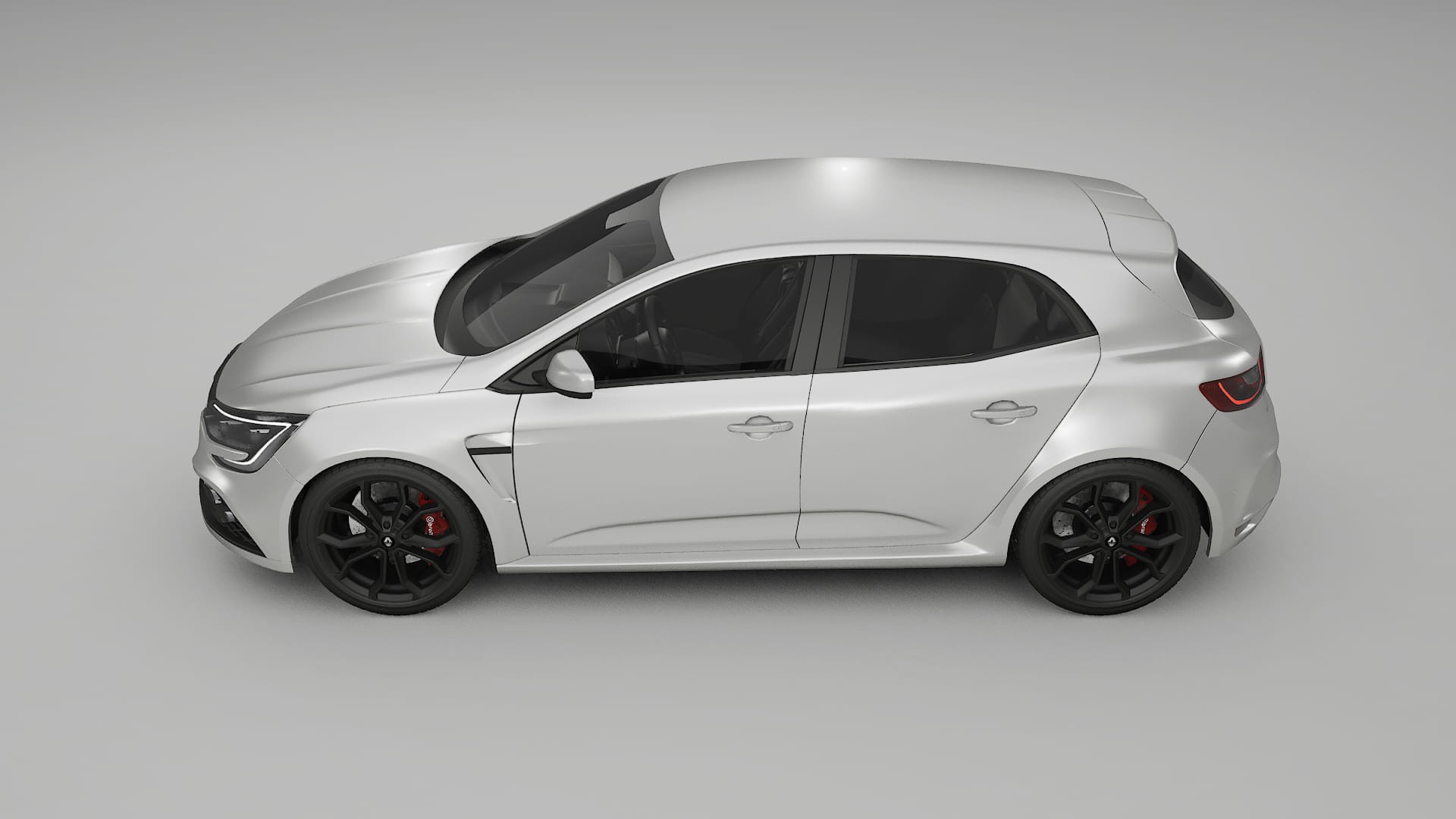 Renault Megane RS IV Film de Protecție pentru Vopsea TPU | OPAL PPF cu Schimbare de Culoare – Kit Complet Predecupat