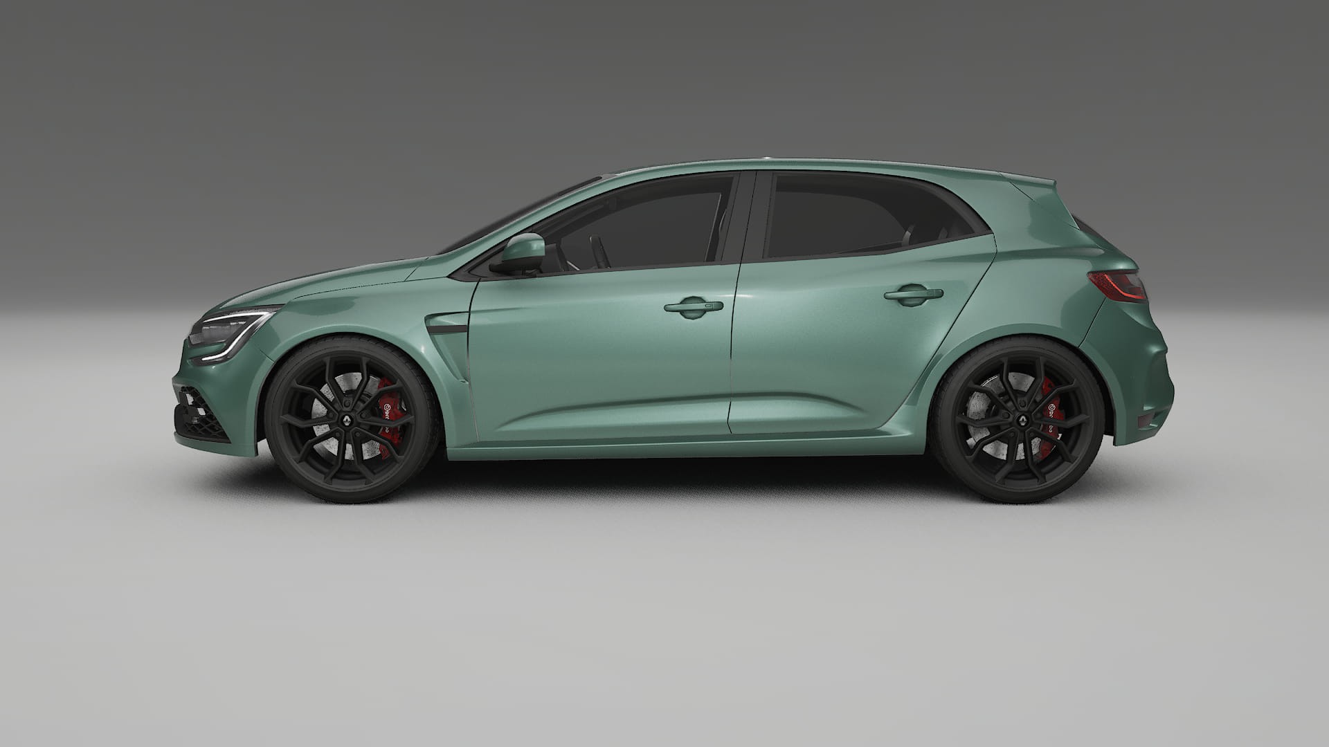 Renault Megane RS IV Film de Protecție pentru Vopsea TPU | EVERGREEN PPF cu Schimbare de Culoare – Kit Complet Predecupat