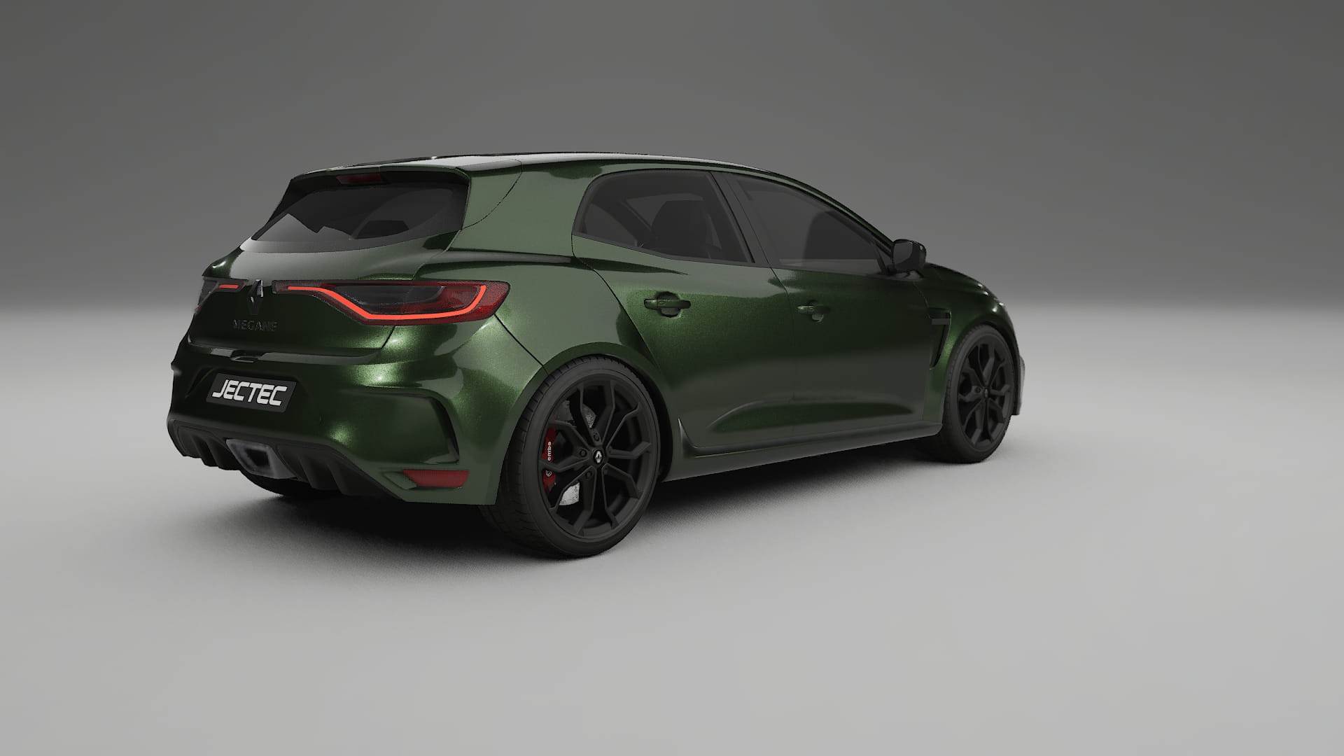 Renault Megane RS IV Film de Protecție pentru Vopsea TPU | LAGOON PPF cu Schimbare de Culoare – Kit Complet Predecupat