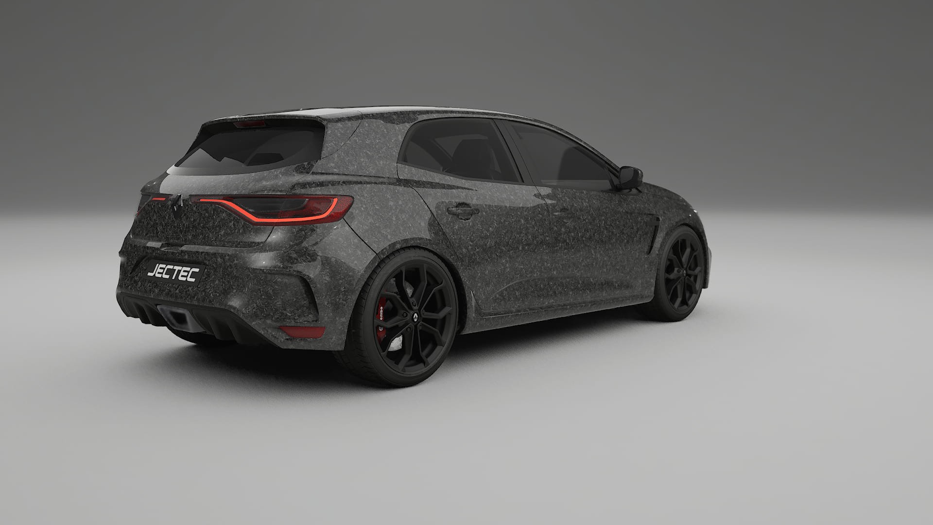 Renault Megane RS IV Film de Protecție pentru Vopsea TPU | FORGED S PPF cu Schimbare de Culoare – Kit Complet Predecupat