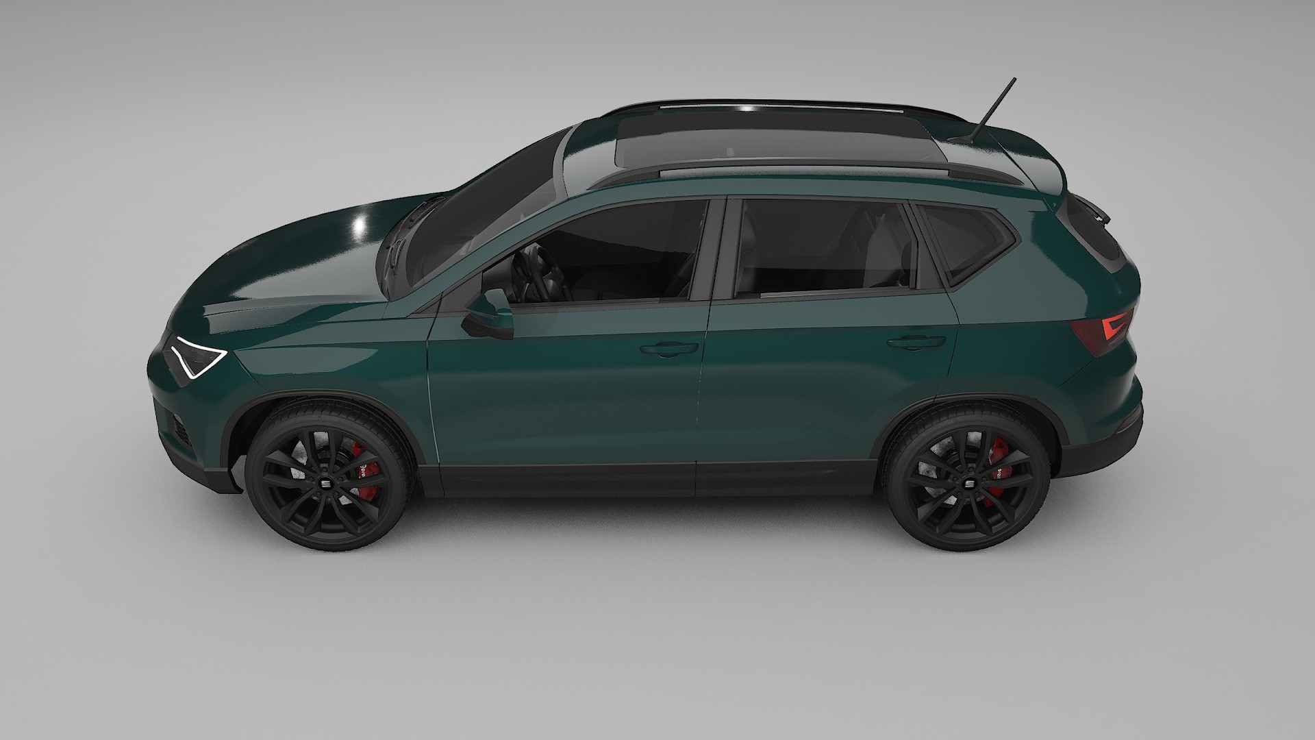 Seat Ateca KH7 Film de Protecție pentru Vopsea TPU | INFERNO PPF cu Schimbare de Culoare – Kit Complet Predecupat