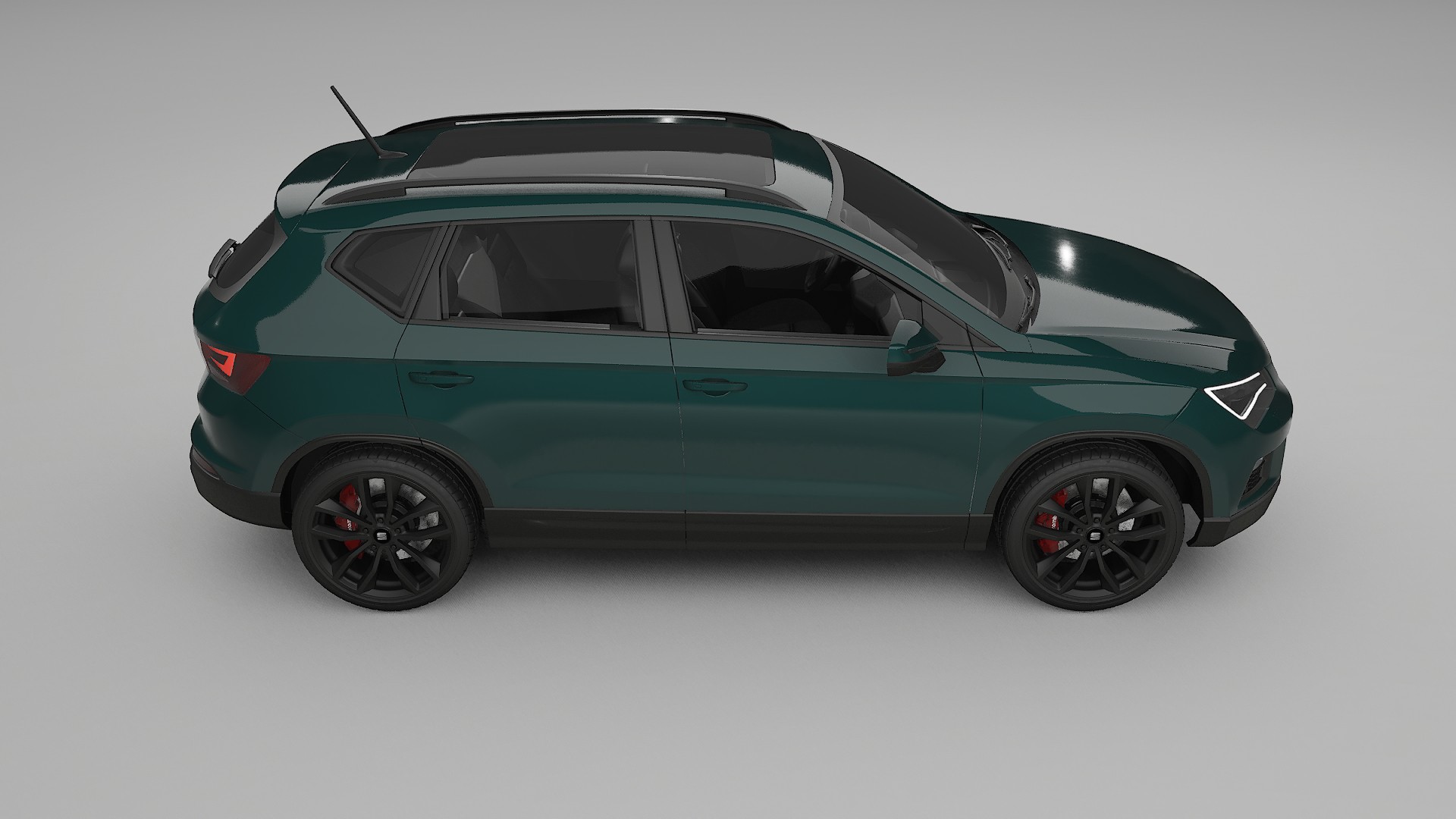 Seat Ateca KH7 Film de Protecție pentru Vopsea TPU | INFERNO PPF cu Schimbare de Culoare – Kit Complet Predecupat