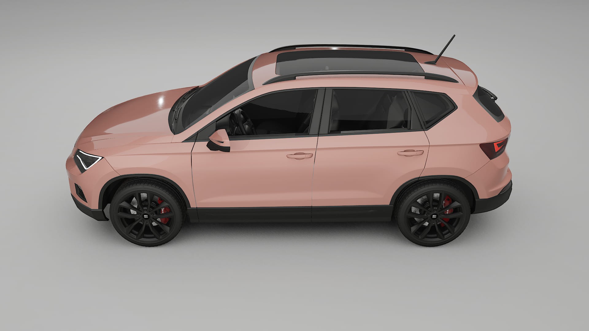 Seat Ateca KH7 Film de Protecție pentru Vopsea TPU | BLUSH PPF cu Schimbare de Culoare – Kit Complet Predecupat