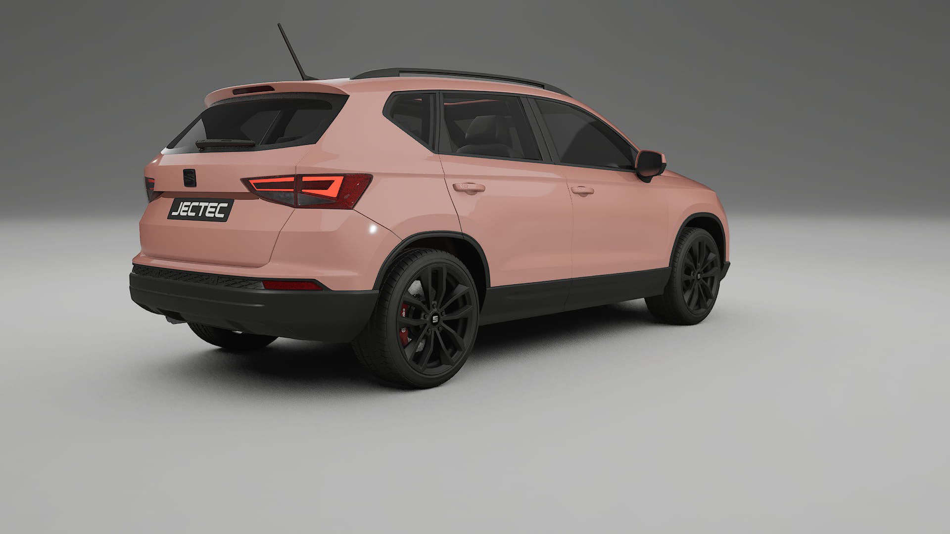 Seat Ateca KH7 Film de Protecție pentru Vopsea TPU | BLUSH PPF cu Schimbare de Culoare – Kit Complet Predecupat