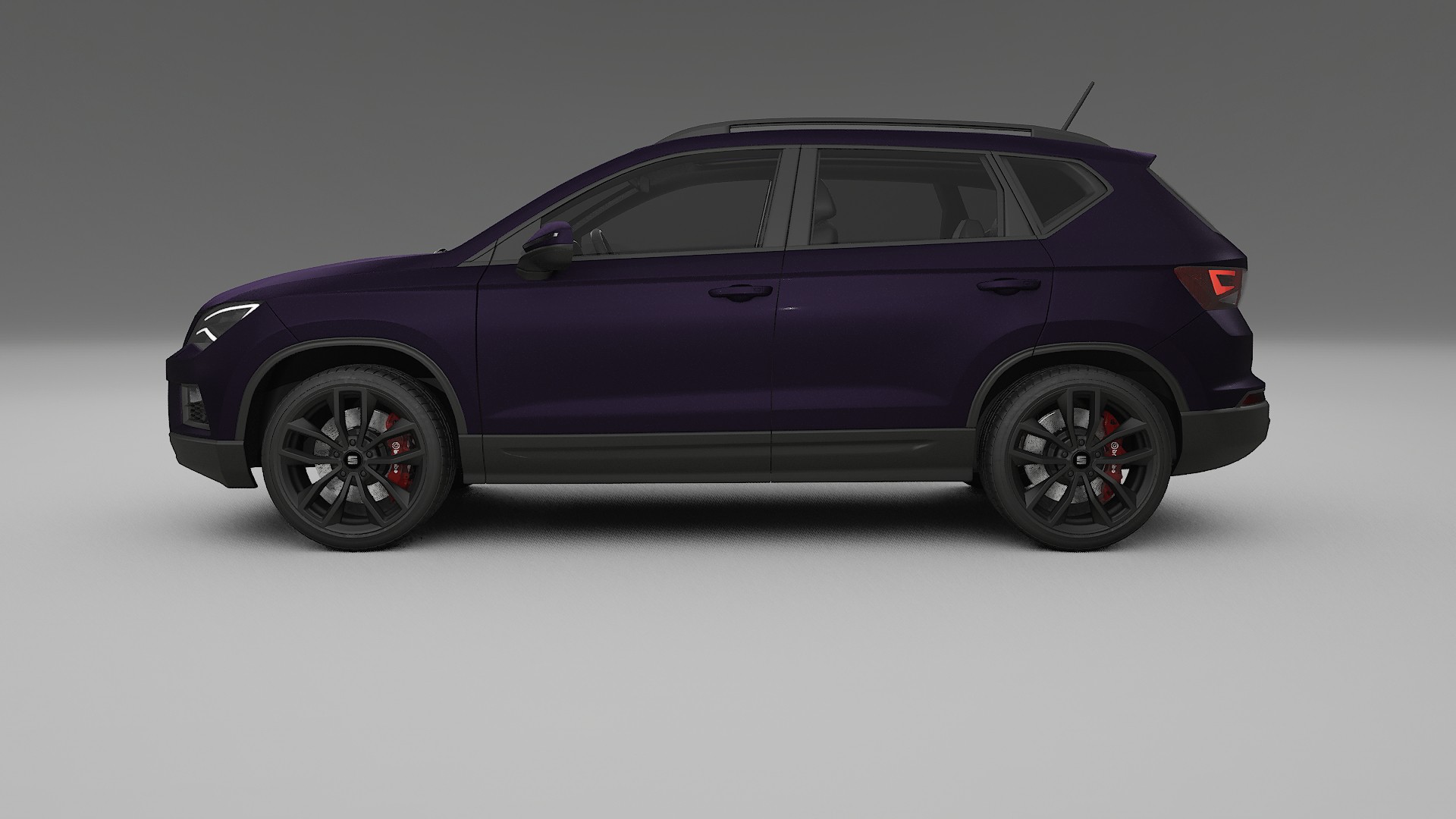 Seat Ateca KH7 Film de Protecție pentru Vopsea TPU | VIOLET PPF cu Schimbare de Culoare – Kit Complet Predecupat