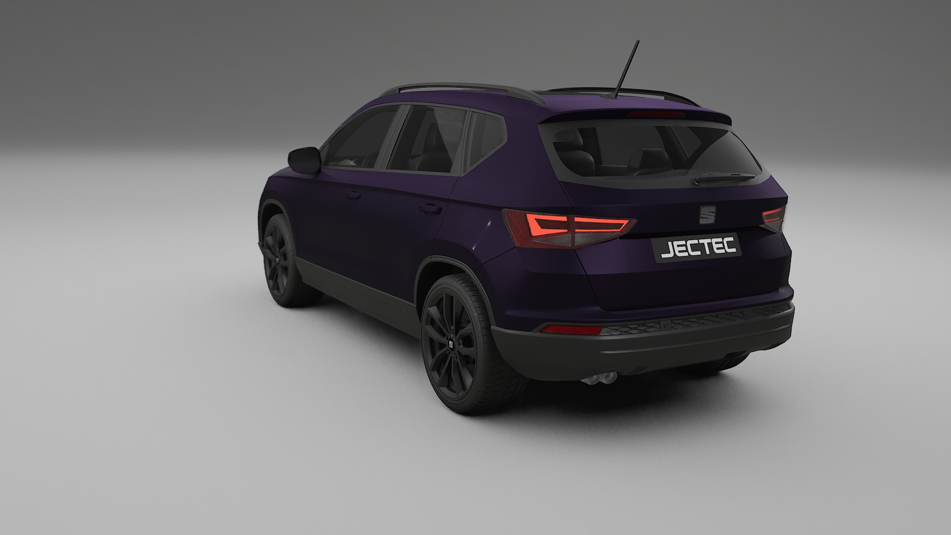 Seat Ateca KH7 Film de Protecție pentru Vopsea TPU | VIOLET PPF cu Schimbare de Culoare – Kit Complet Predecupat