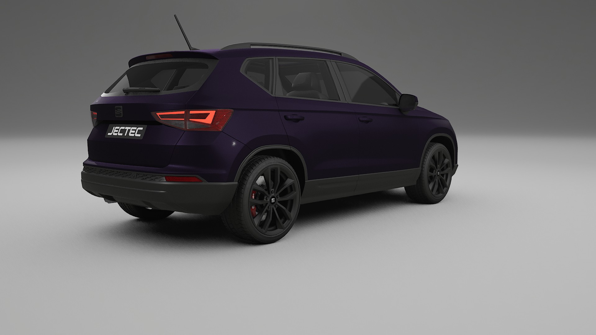 Seat Ateca KH7 Film de Protecție pentru Vopsea TPU | VIOLET PPF cu Schimbare de Culoare – Kit Complet Predecupat
