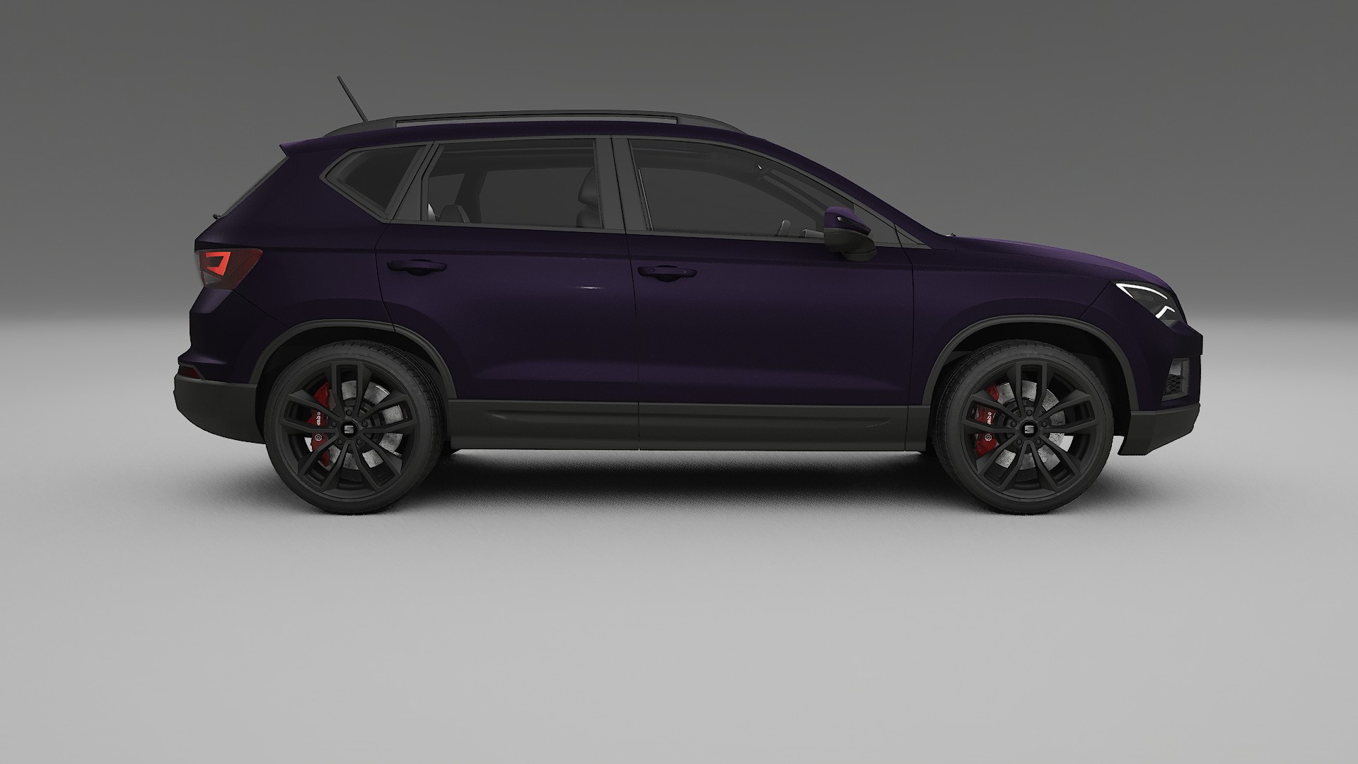 Seat Ateca KH7 Film de Protecție pentru Vopsea TPU | VIOLET PPF cu Schimbare de Culoare – Kit Complet Predecupat