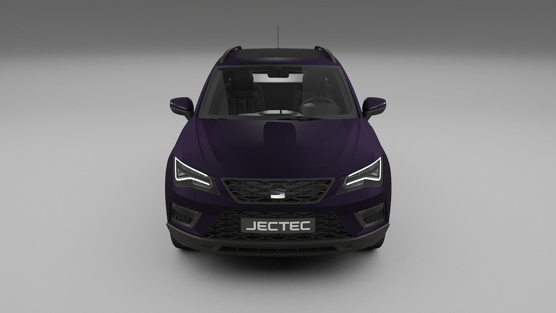 Seat Ateca KH7 Film de Protecție pentru Vopsea TPU | VIOLET PPF cu Schimbare de Culoare – Kit Complet Predecupat