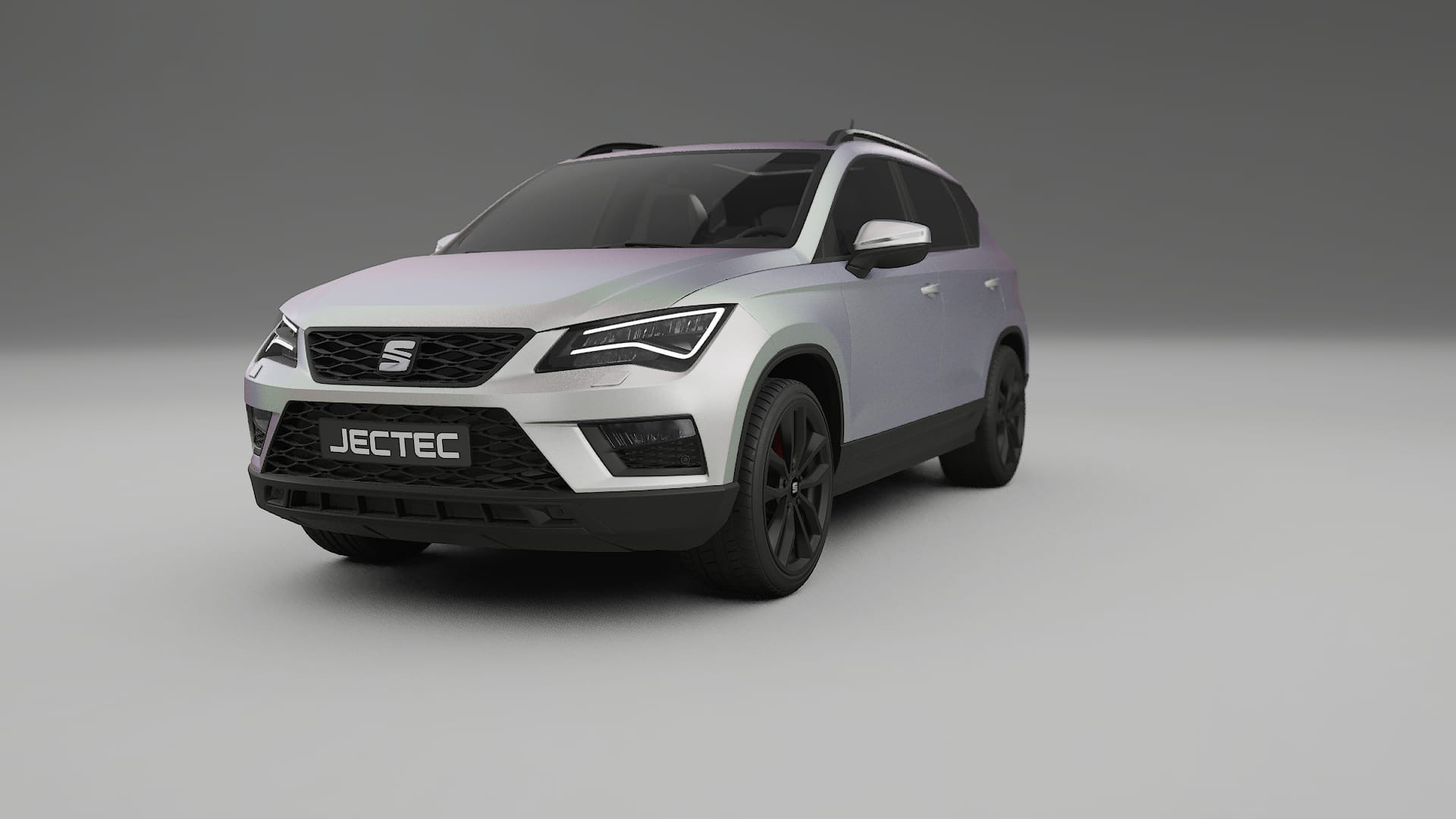 Seat Ateca KH7 Film de Protecție pentru Vopsea TPU | NEBULA PPF cu Schimbare de Culoare – Kit Complet Predecupat